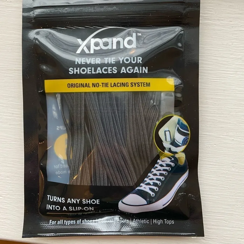 Xpand no‎ tie lace shoe lace system